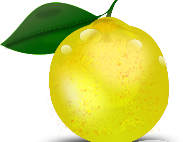 Lemon Clipart Lemon Leaf - Pomelo (640x480)