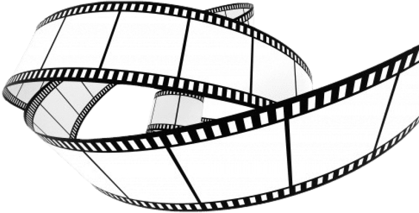 Download Film Strip Png Images Background - Transparent Background Film Reel Clipart (850x478)