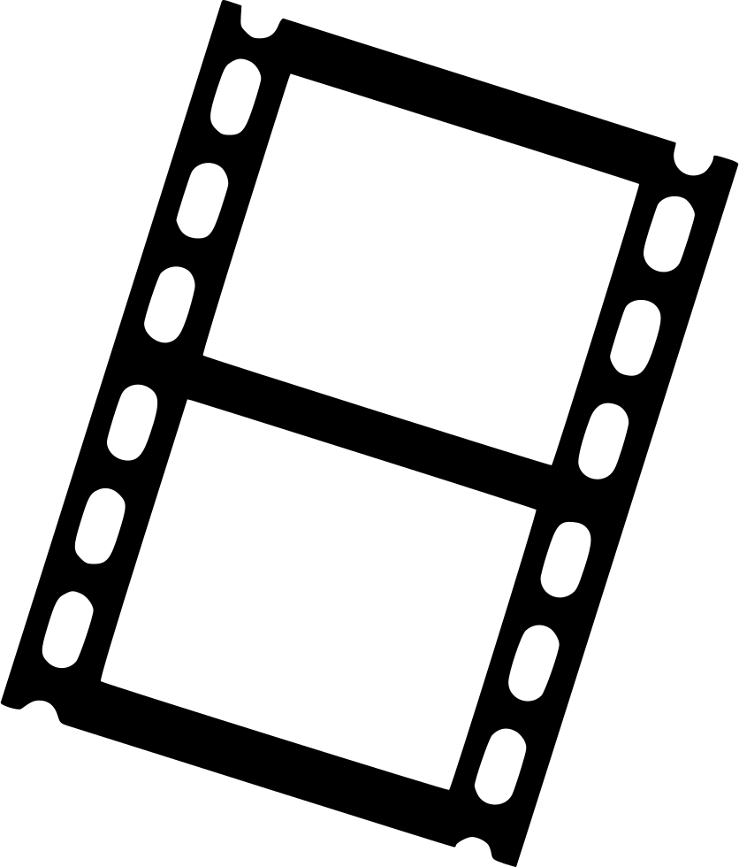 Film Movie Strip Filmstrip Comments - Transparent Film Strip Png (836x980)