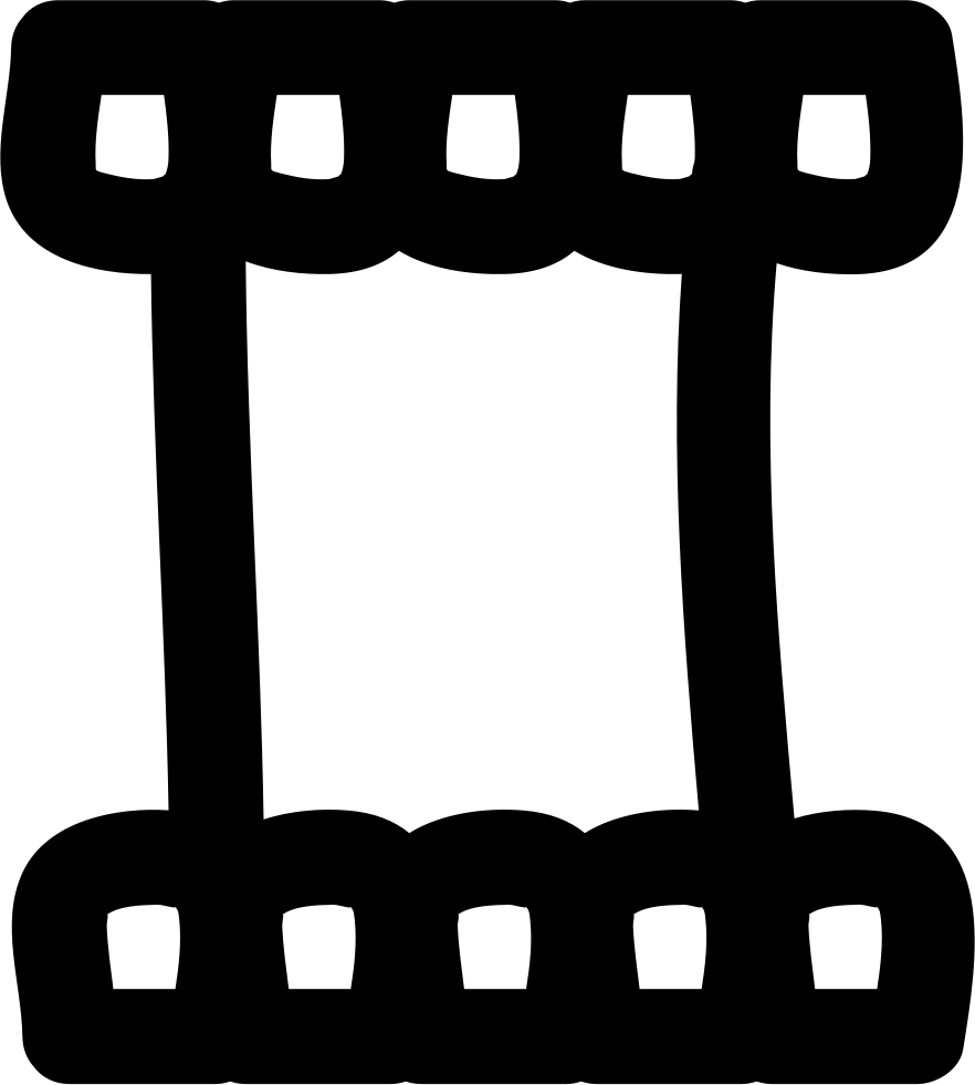 Draw Film Strip Vector - Icon (882x981)