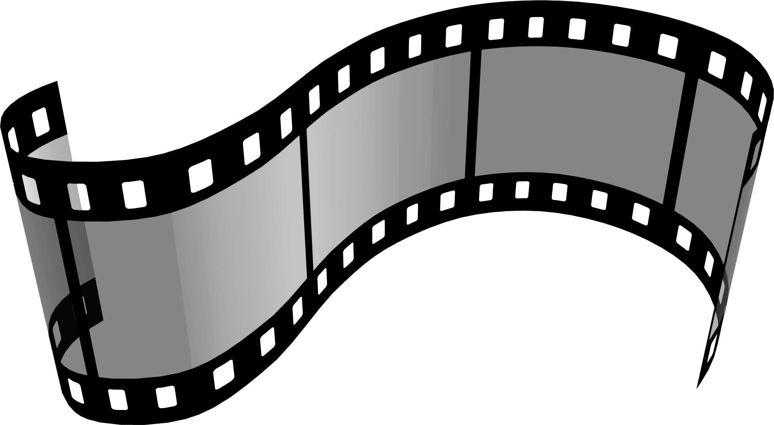 Filmstrip Png - Filme De Camera Png (2466x1357)
