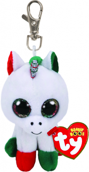 Candy Cane The Christmas Unicorn 3” Clip On Plush - Candy Cane The Christmas Unicorn 3” Clip On Plush (300x576)