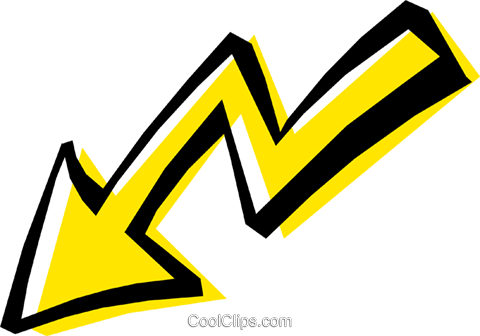 Cool Arrow Royalty Free Vector Clip Art Illustration - Most Expensive Fidget Spinner Gold (480x336)