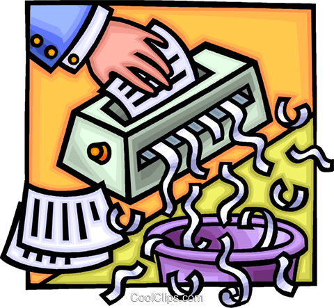 Shred Clipart - Shredder Clipart (480x443)
