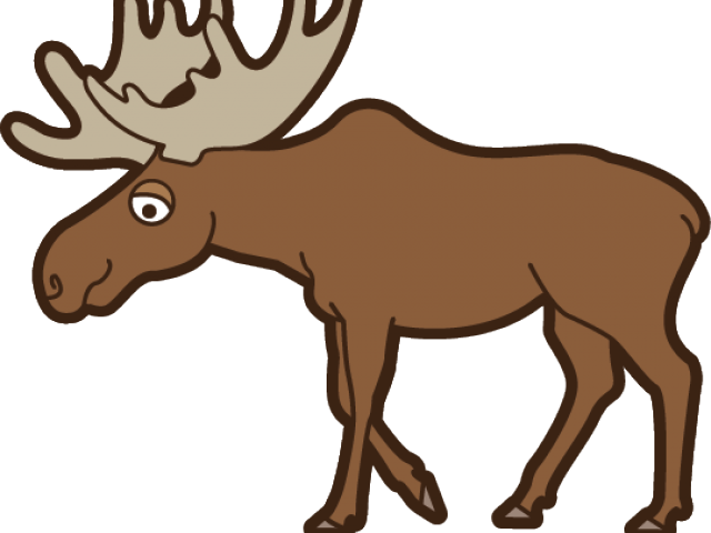 Moose Clipart Tree - Moose Clipart (640x480)