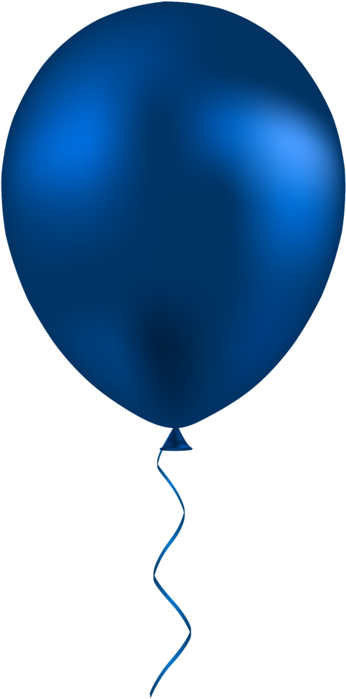 Dark Blue Balloon Png Clip Art 1548 Clipart Of Balloons - Dark Blue Balloon Clipart (506x1024)
