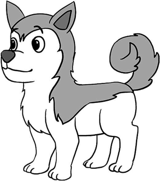 680 X 678 7 - Draw A Husky Easy (680x678)
