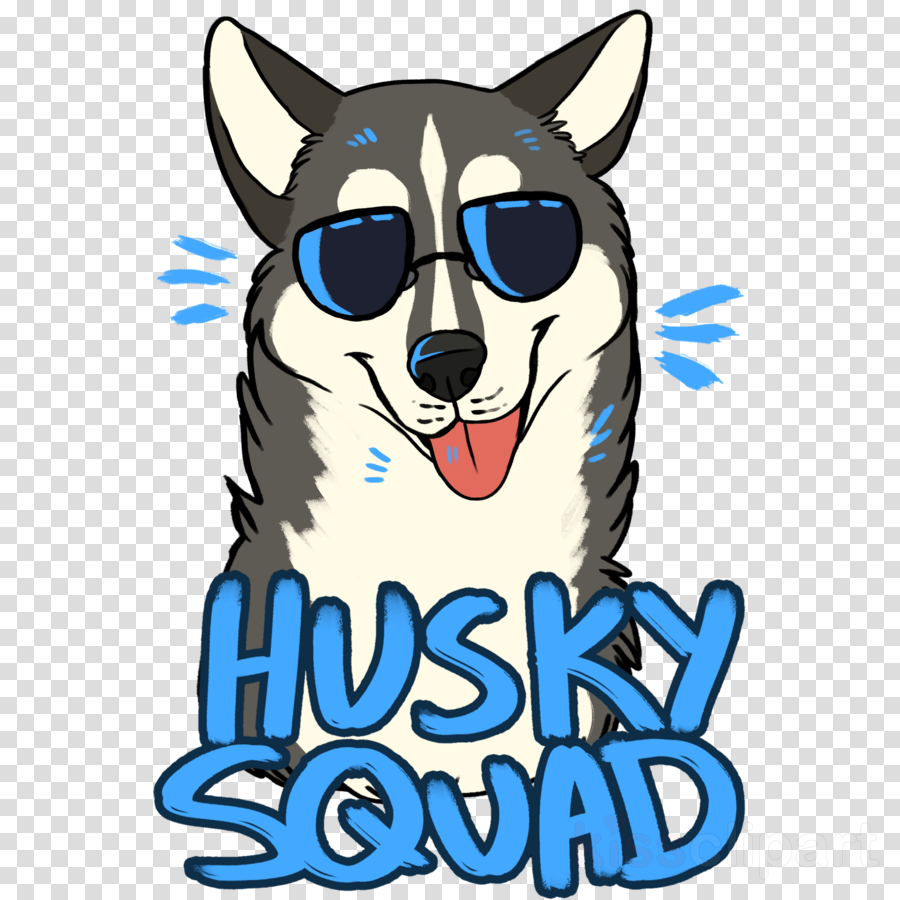 Download Redbubble Husky Squad Grafik T Shirt Clipart - Husky Squad Drawing (900x900)