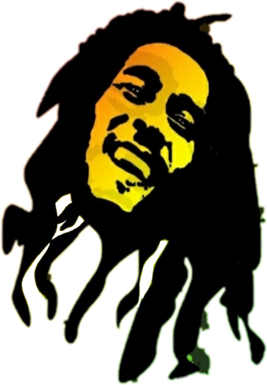 Report Abuse - Bob Marley Silhouette Clip Art (1024x1738)