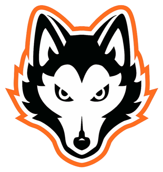 Harlem Huskies - Harlem High School Logo (559x587)