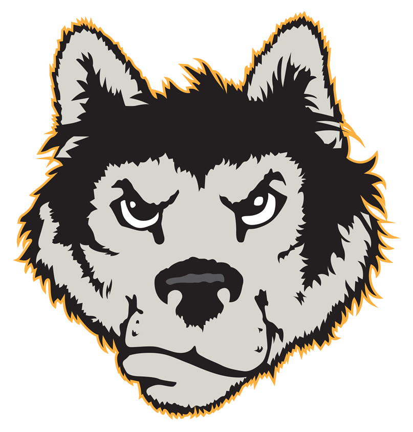North, J - W - Huskies - John W North High School Logo (821x854)