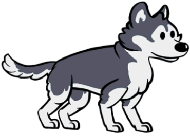 Husky Png - Fallout Husky (400x300)