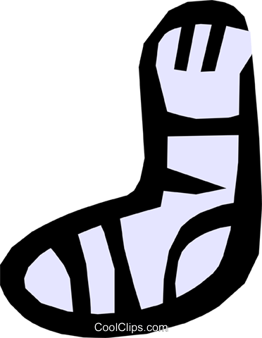 Socks Royalty Free Vector Clip Art Illustration - Socks Royalty Free Vector Clip Art Illustration (372x480)