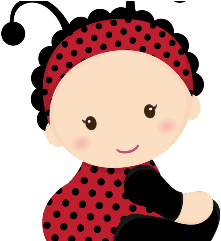 Ladybug Clipart Baby Shower - Cartoon Baby Ladybugs (640x480)