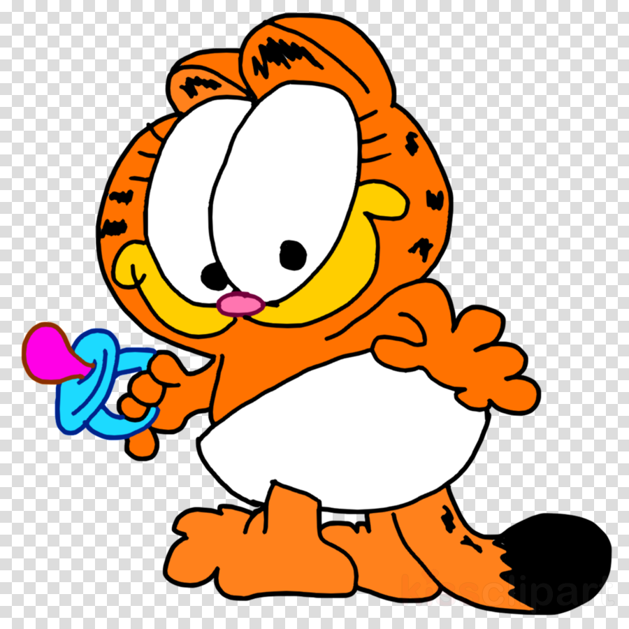 Garfield Bebek Clipart Digital Art Painting Clip Art - Bts Funny Face Sticker (900x900)