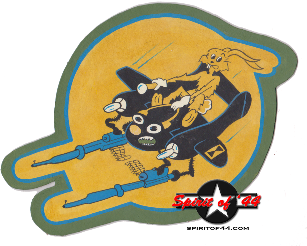 425th Night Fighter Squadron Air Force Patches, Nose - Illustration (1024x829)