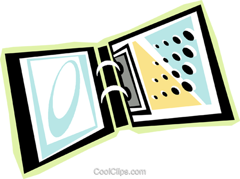 Ringed Binders Royalty Free Vector Clip Art Illustration - Ringed Binders Royalty Free Vector Clip Art Illustration (480x358)