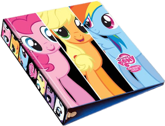 My Little Pony Binder - My Little Pony Ring Binder (600x458)