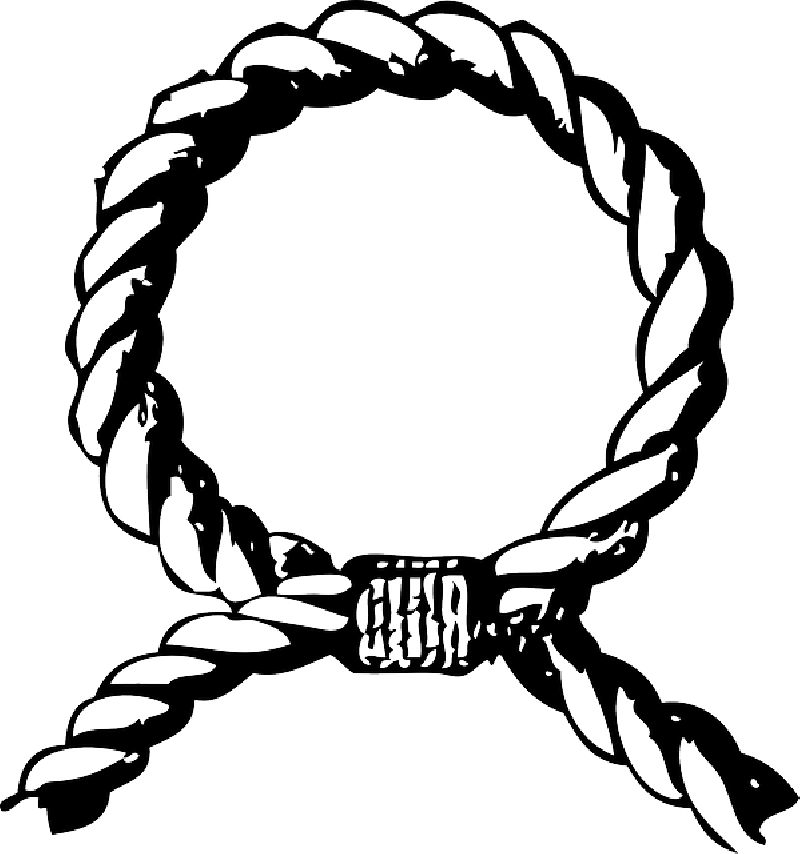 Seizing, Hitch, Splice, Bend, Maritime, Sailing - Knot Clipart Png (800x854)