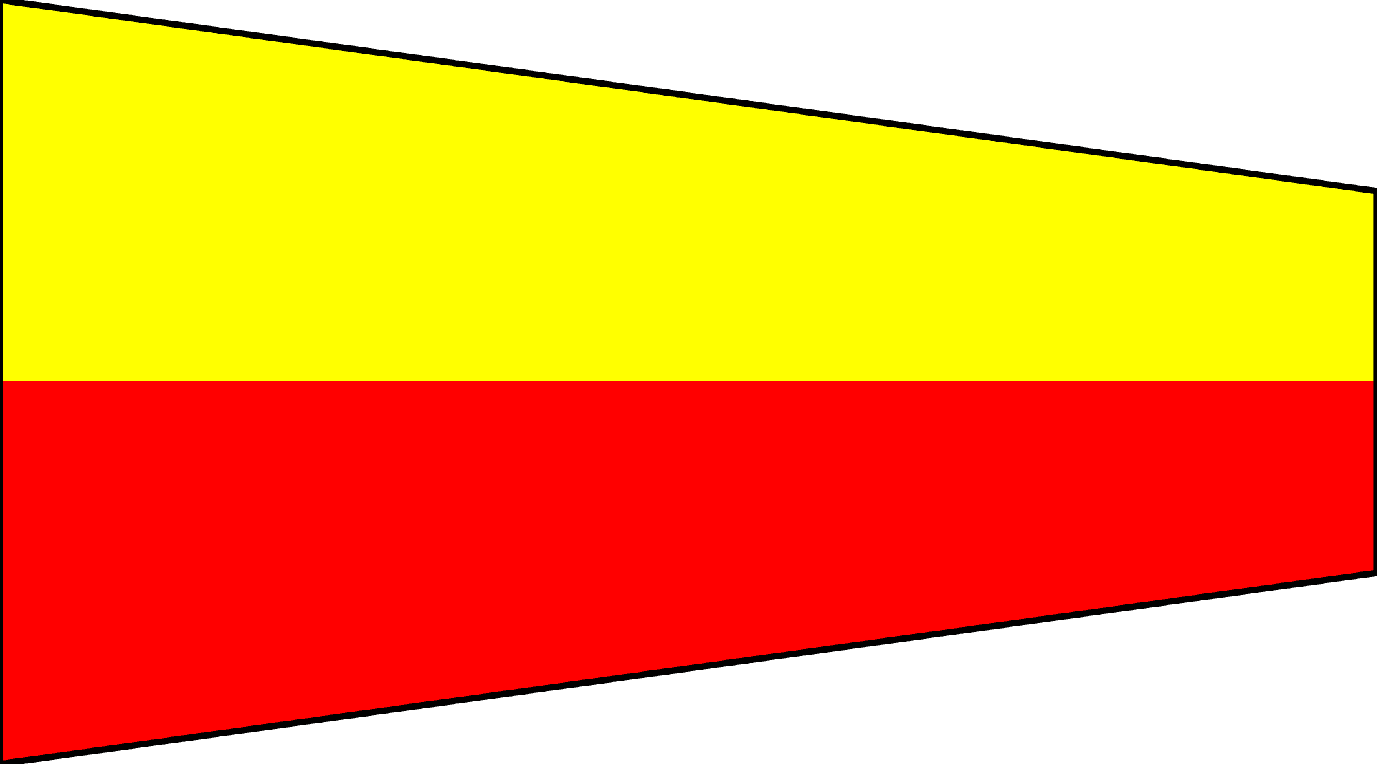 7 Numeral Signal Flag - Number 7 Flag (2000x1111)