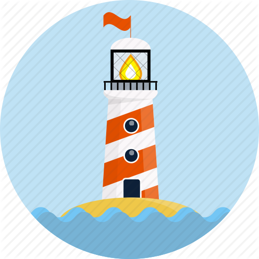 Direction, House, Light, Lighthouse, Marine, Nautical, - Lighthouse Icon Png (512x512)