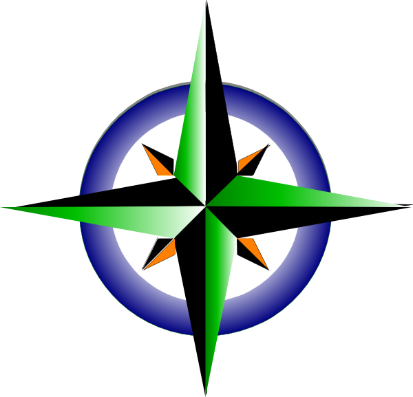 Transparent Background Compass Clipart (600x577)