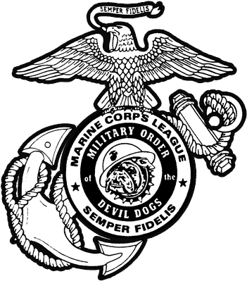 Marine Corps Logo Clipart - Marine Corps League Devil Dogs (400x425)