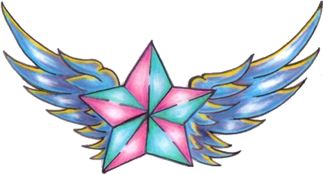 Nautical Star Tattoos High Quality Photos And Flash - Coloring Pages Of Nautical Stars (500x278)