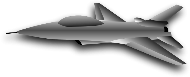 Clipart - Transparent Background Jet Clipart (800x600)