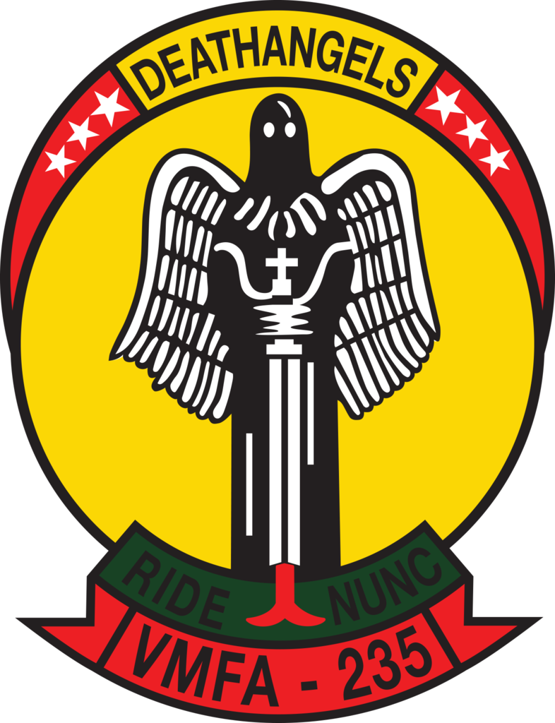 Usmc Vmfa-235 Death Angel Sticker - 122 Crusaders Marine Corps Vmfa 122 (786x1024)