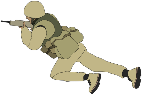 Asker Resmi Çizimi Ile Ilgili Görsel Sonucu - Cartoon Soldier No Background (500x335)