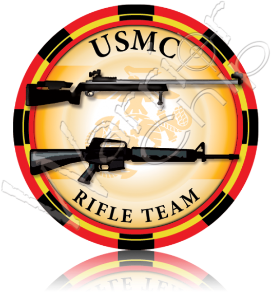 Marine Corps Semper Fi Honor Courage Committment - Wall Clock (540x600)