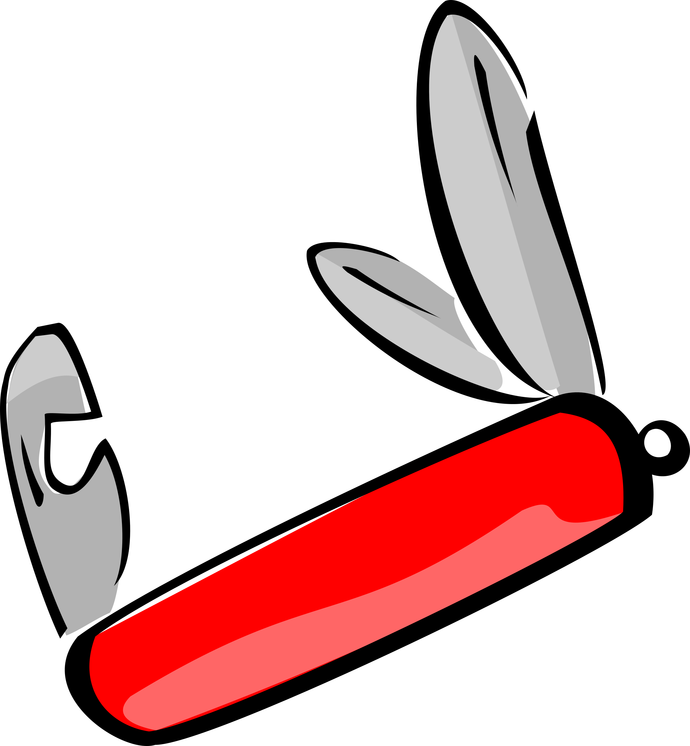 Clip Arts Related To - Swiss Army Knife Clip Art (2218x2400)