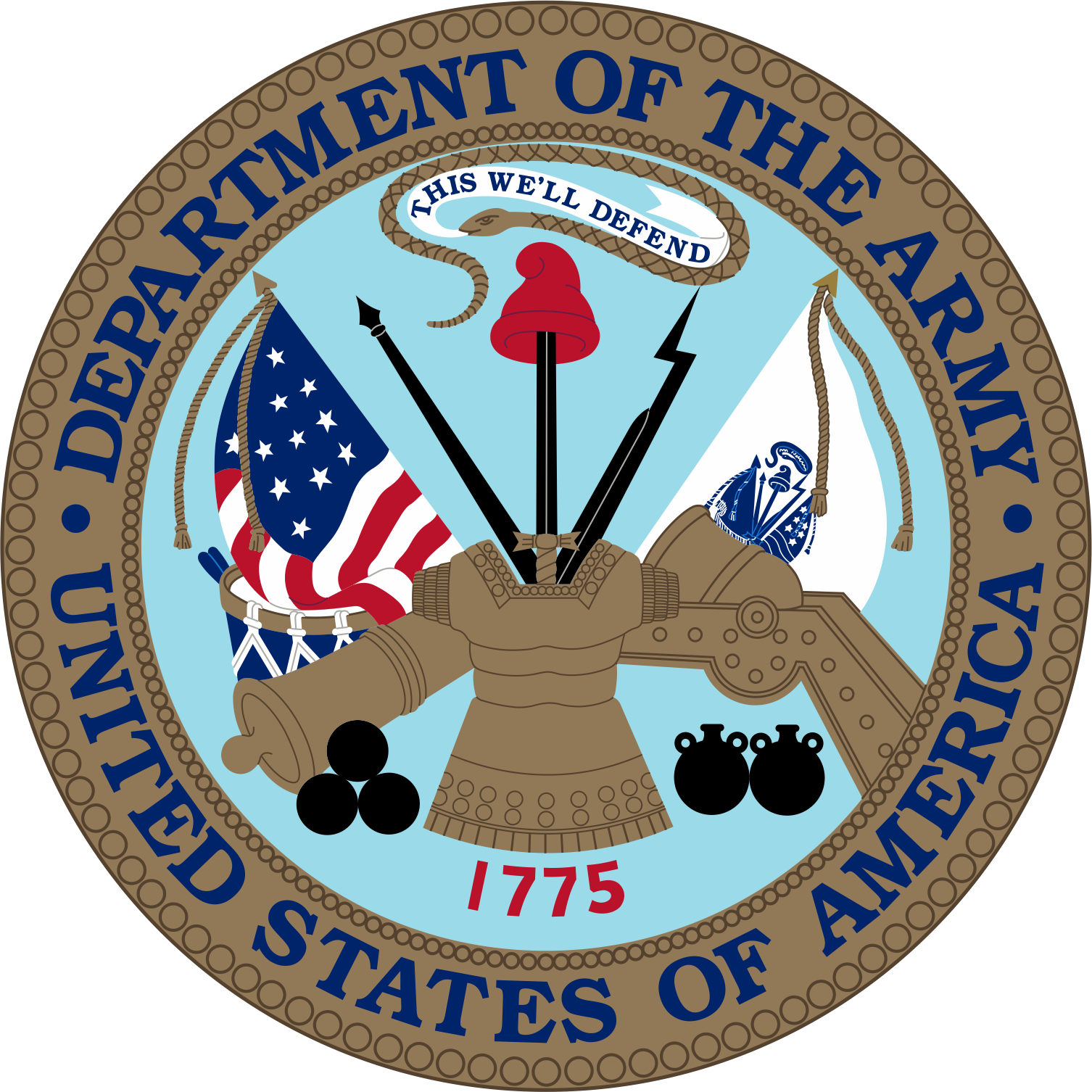 Of Army Emblem - United States Army Emblem (1506x1506)