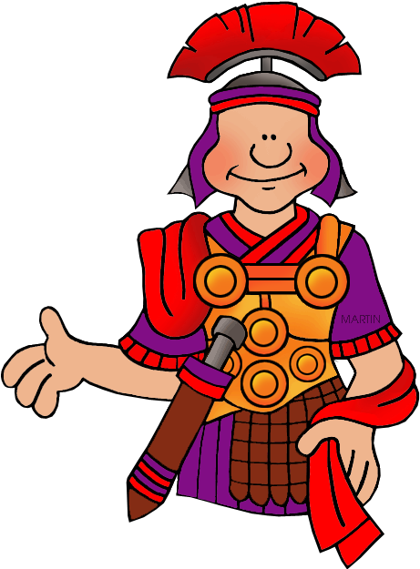 Roman Soldier - Ancient Rome Clipart (481x648)