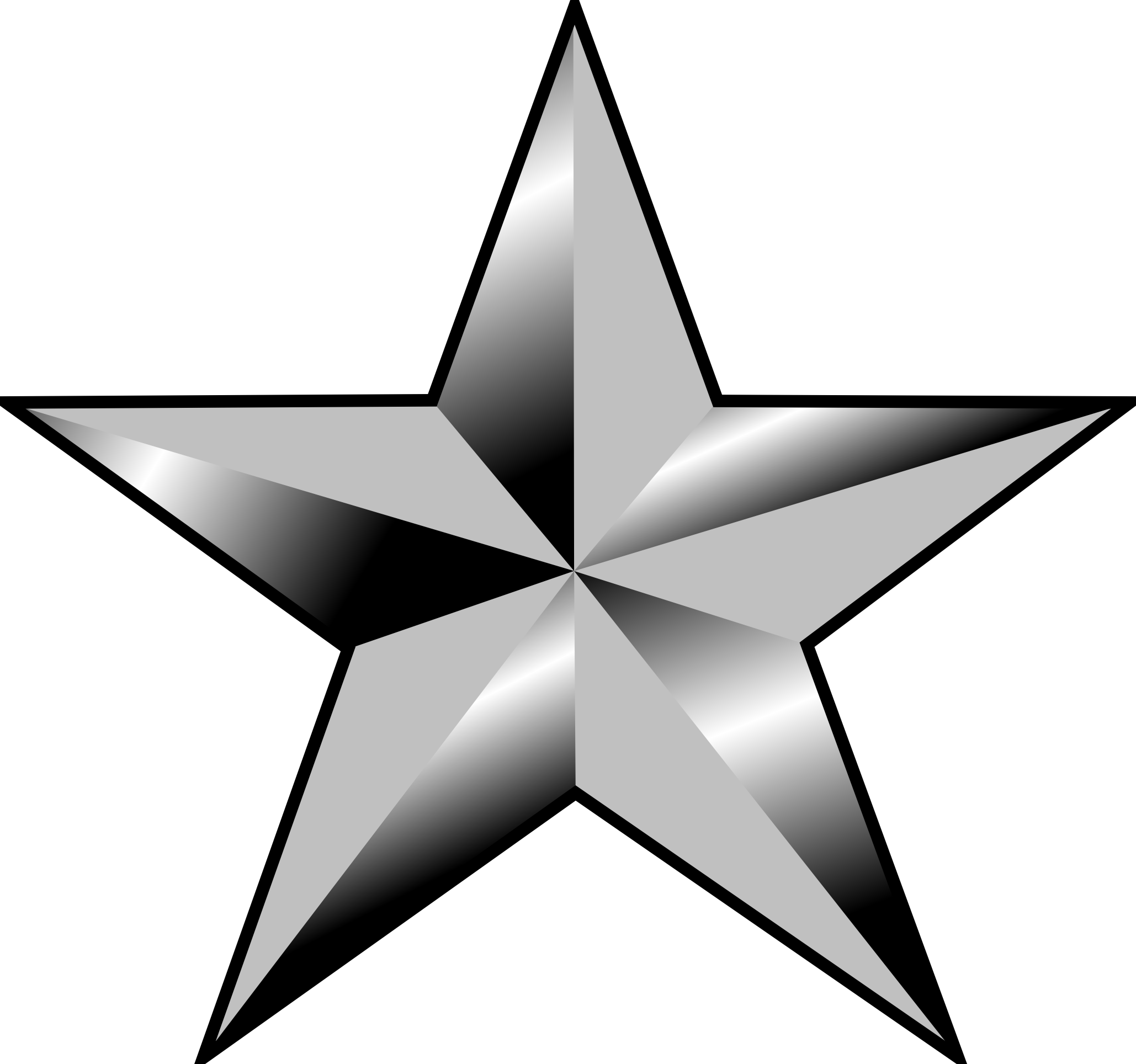 Star Clipart Us Army - 1 Star General Rank (2058x1928)