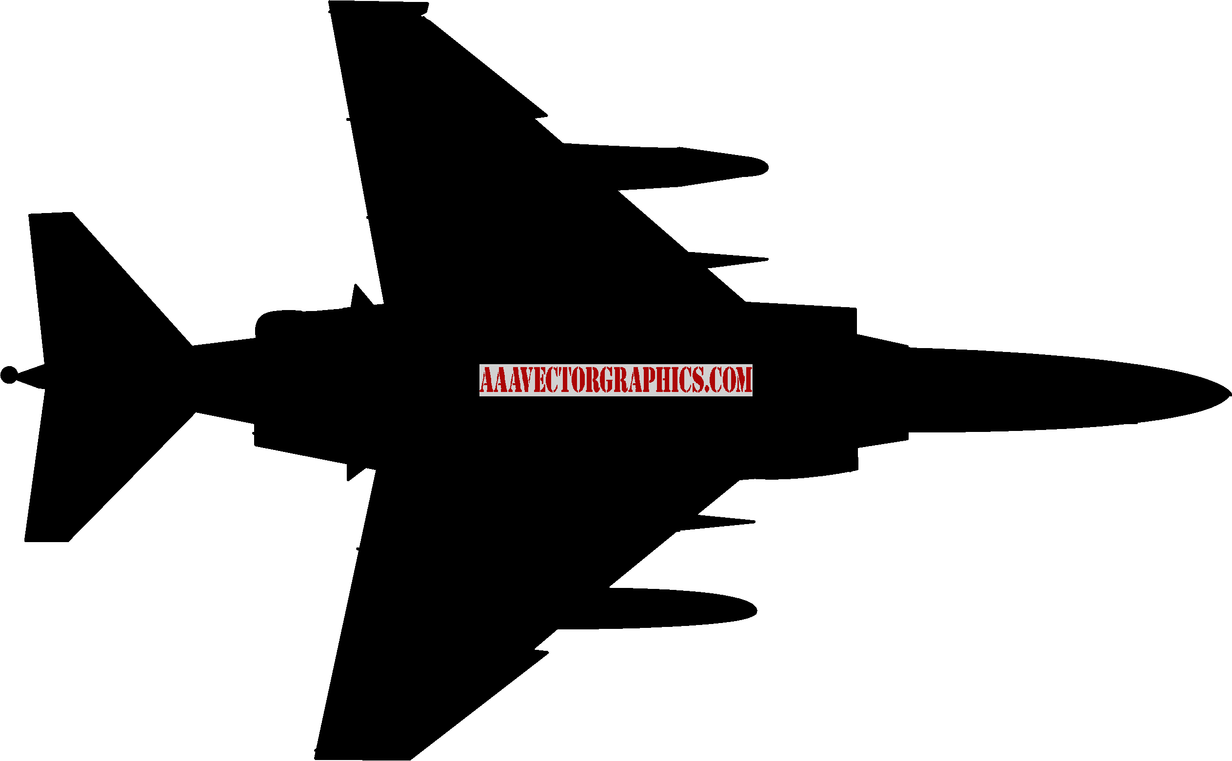 Aircraft Carrier Clipart Us Army - F 16 Fighting Falcon Silhouette (2526x1561)