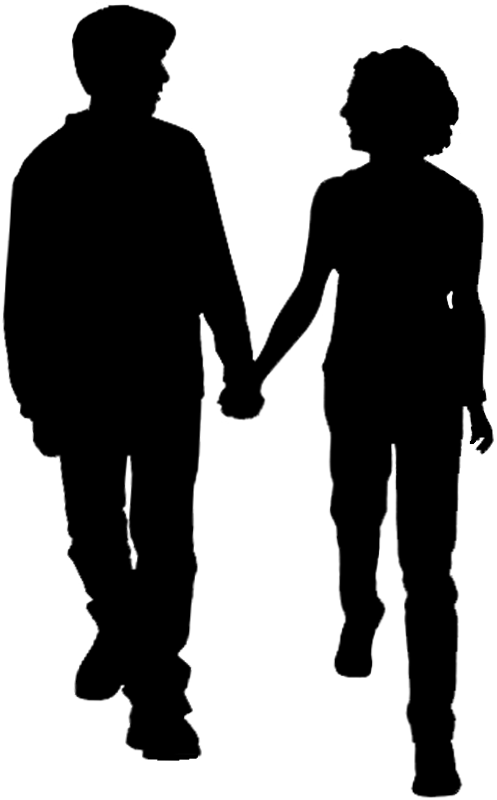Silhouette Images People - People Silhouette Png (497x800)