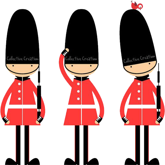 London Queens Guard Royal Guard Clip Art - Buckingham Palace Guards Clipart (564x564)
