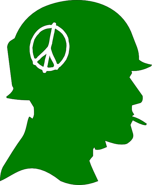 Vietnam Soldier Silhouette (492x597)