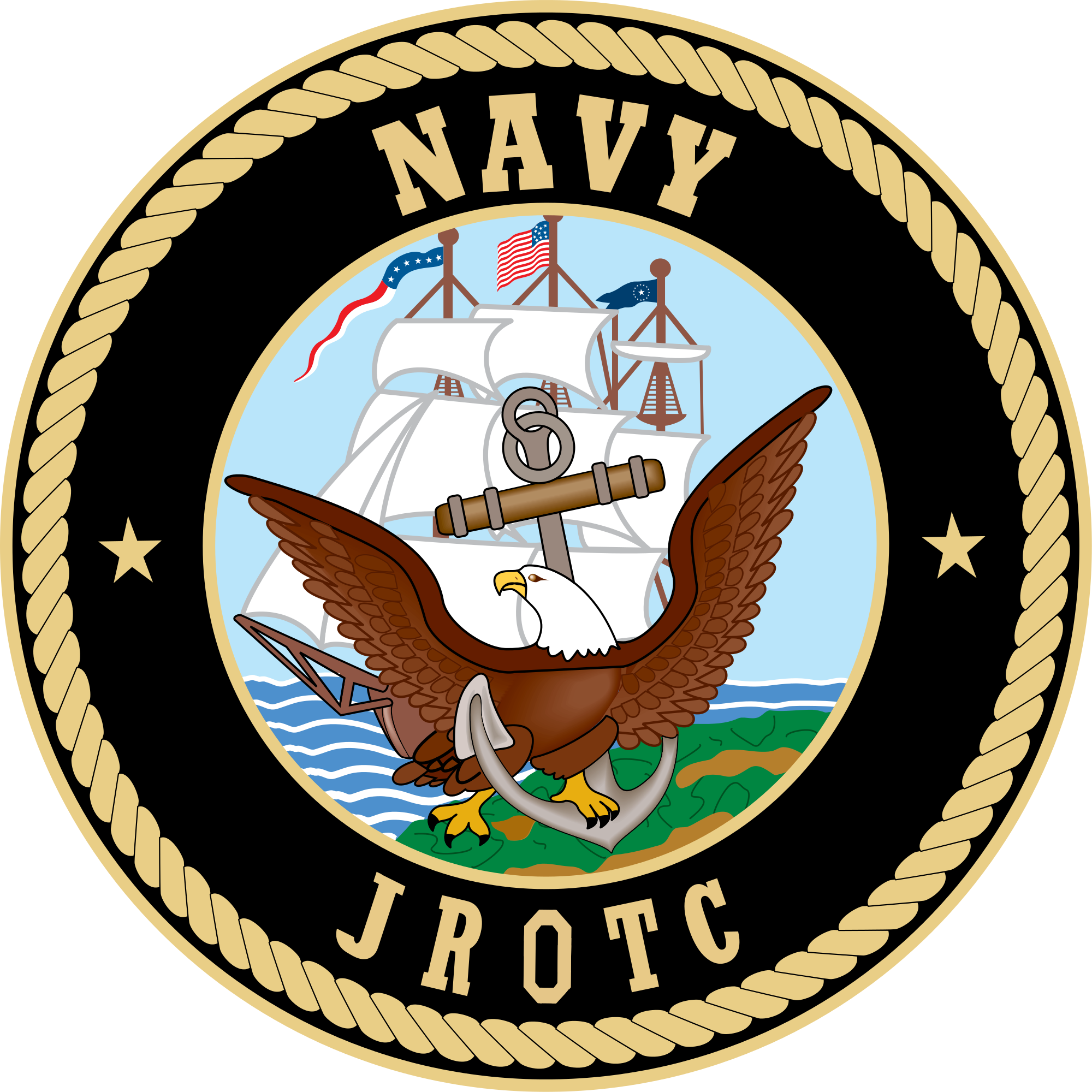 Seal Of The Navy Junior Reserve Officers Training Corps - Department Of The Navy Seal (2000x2000)