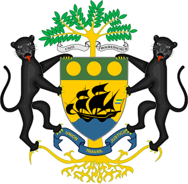 From Wikipedia, The Free Encyclopedia - Gabon Coat Of Arms (380x372)