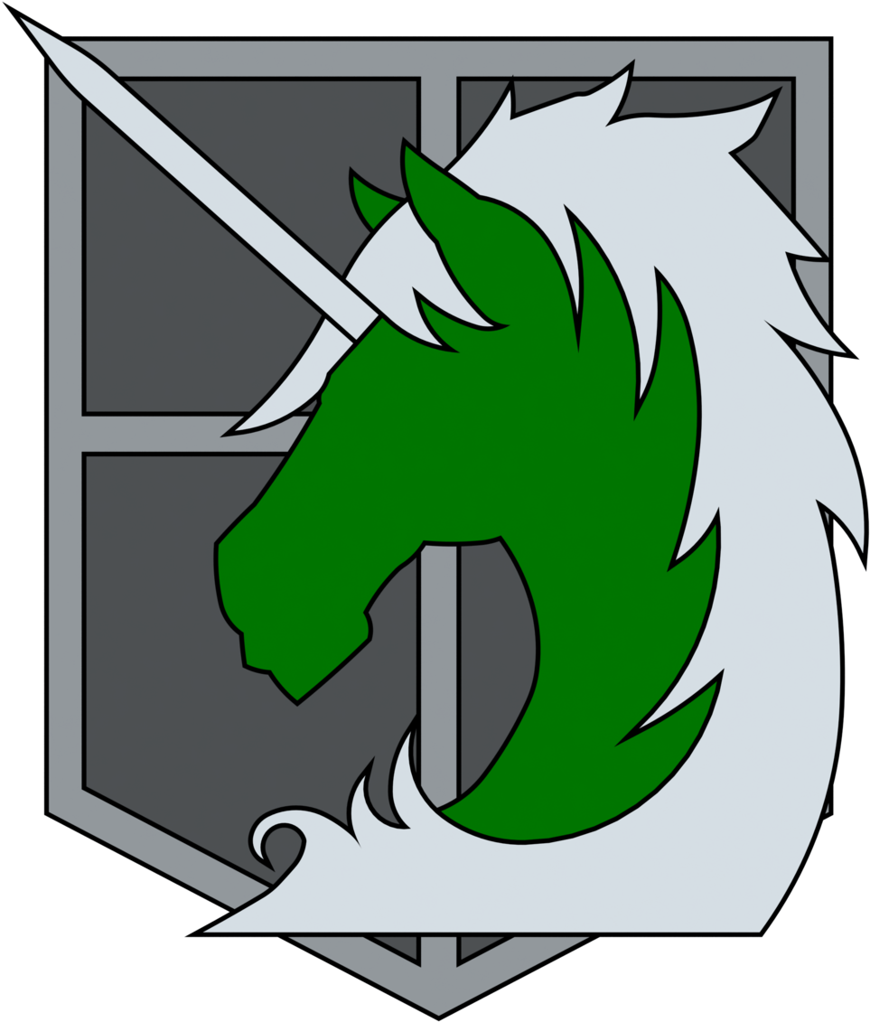 Military Police Emblem By Russcoutinglegion - Attack On Titan Military Police Logo (1024x1280)