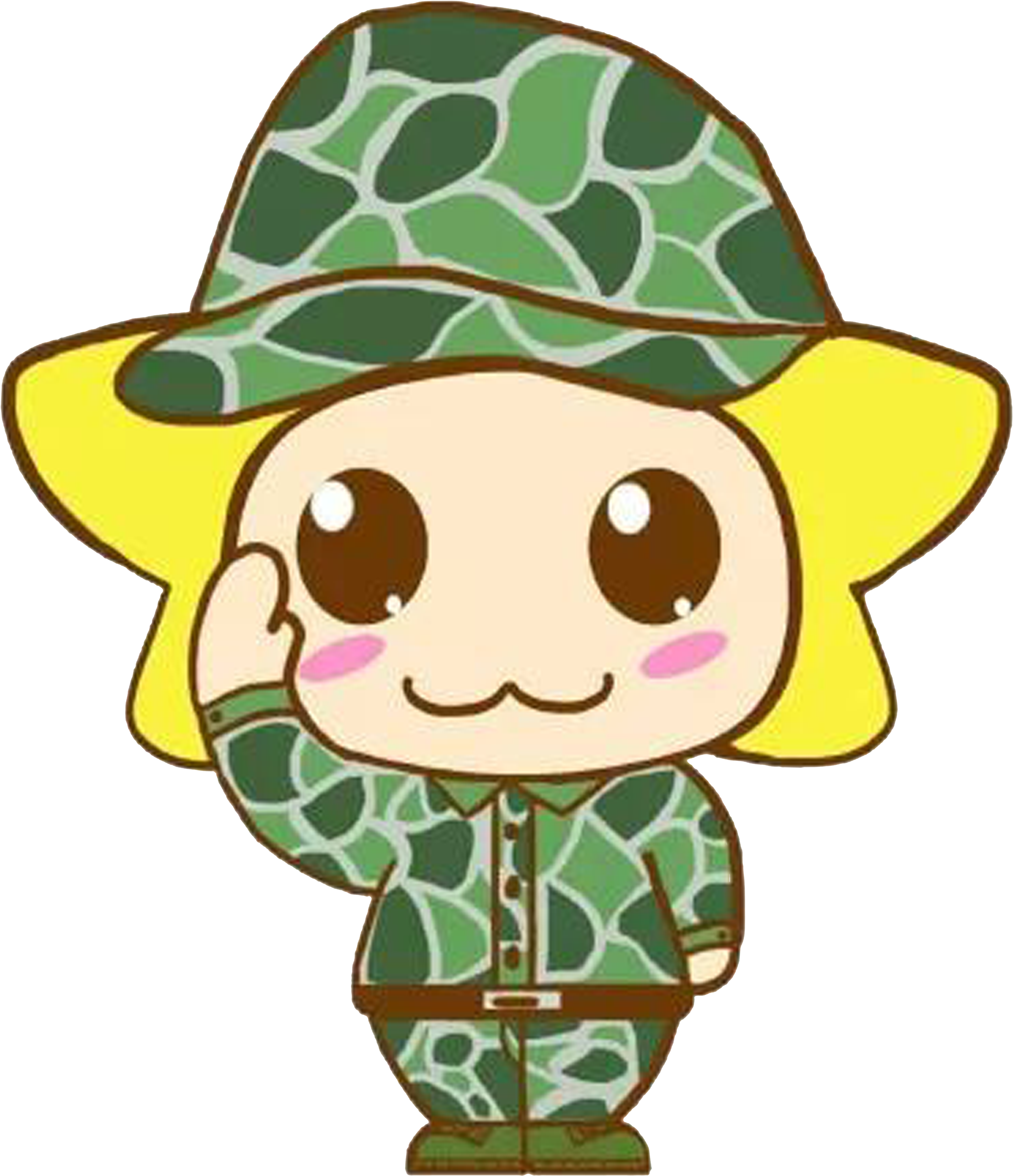 Cartoon Salute Soldier Military Drawing - Militar Dibujo (5000x5000)