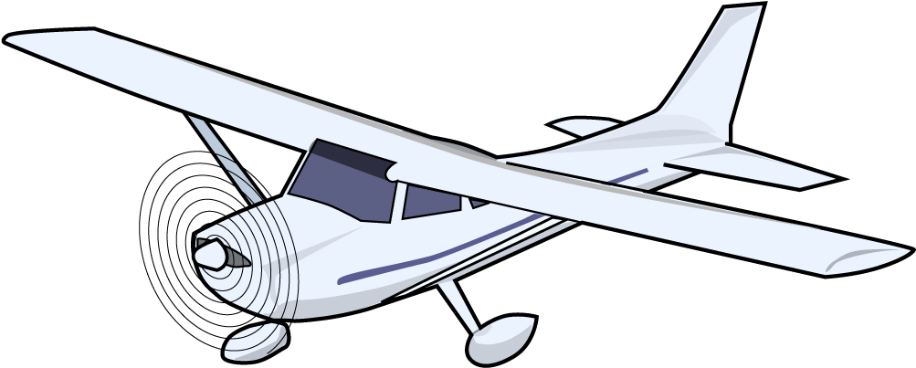 Airplane Cessna 172 Cessna 150 Clip Art - Cessna 150 Png (1052x744)