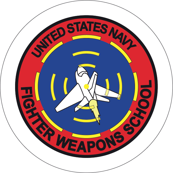 United States Navy Fighter Weapons School - Navy Fighter Weapons School Patch (596x596)