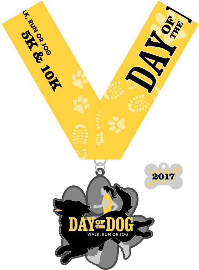 Saturday, August 26th, 2017 Is National Dog Day To - Gold Medal (796x1024)
