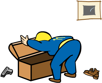 Scrounger - Fallout 4 Scrounger Perk (397x326)