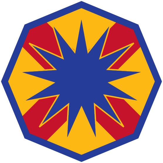 Patch - 3.8 Inch 13th Corps Support Command Desert Camo Decal (556x556)