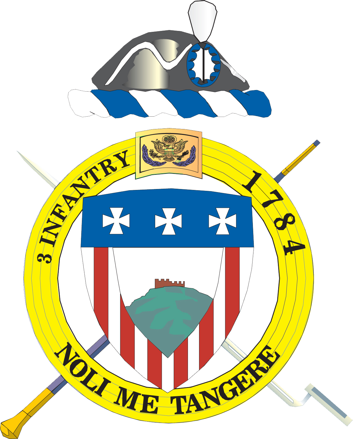 Download - 3rd U.s. Infantry Regiment (1142x1419)